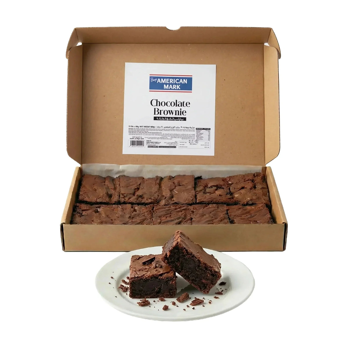Chocolate Brownie Sliced – 10pcs (900g)