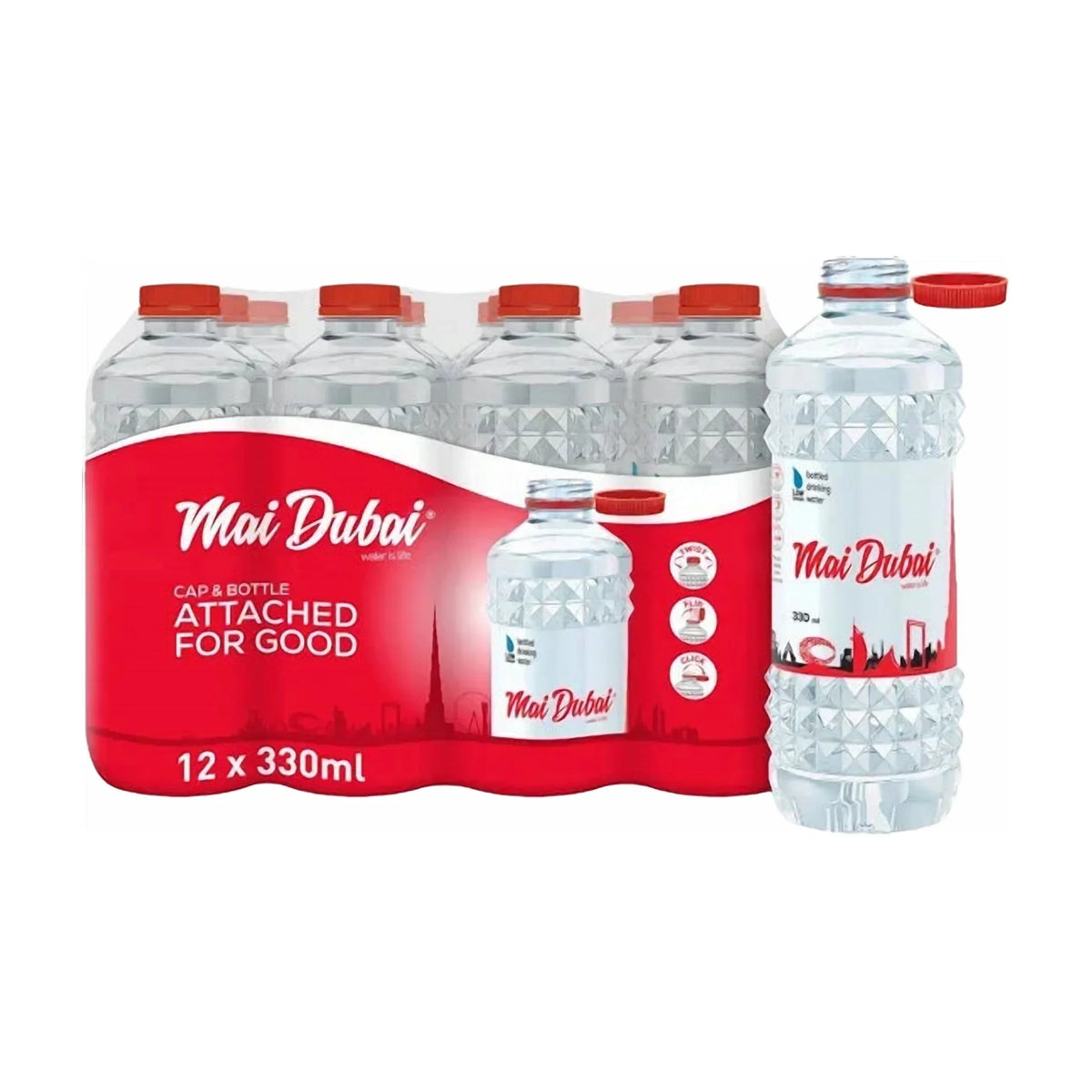 Mai Dubai Drinking Water 12 × 330 ml