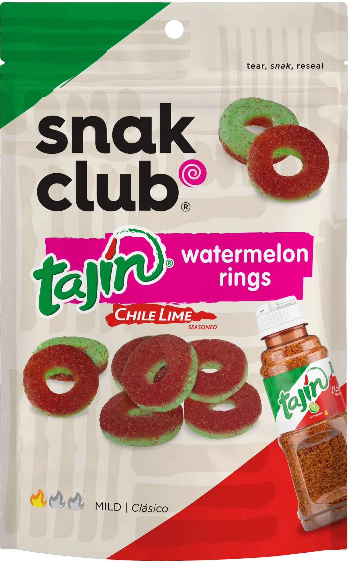 Snak Club Tajin Watermelon Rings