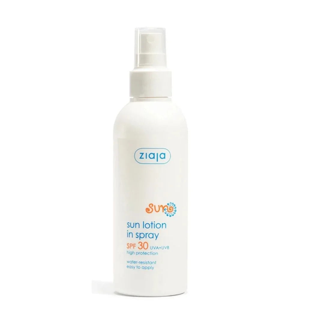 Sun Lotion In Spray SPF30 UVA+UVB High Protection Water-Resistant Easy To Apply
