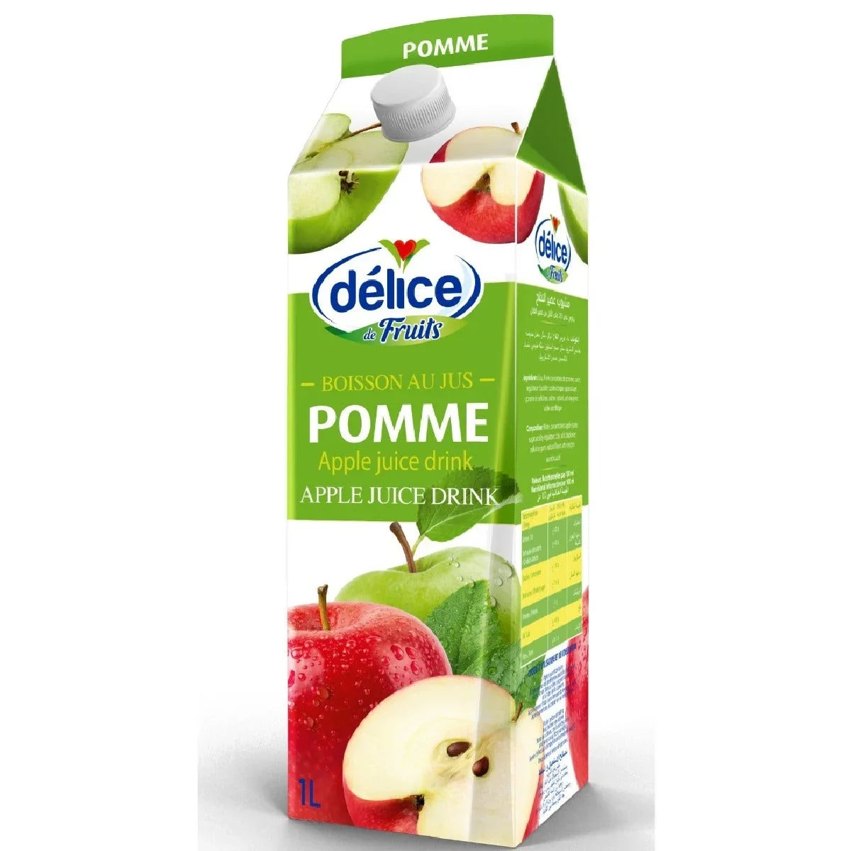 Delice Apple Juice 1Ltr