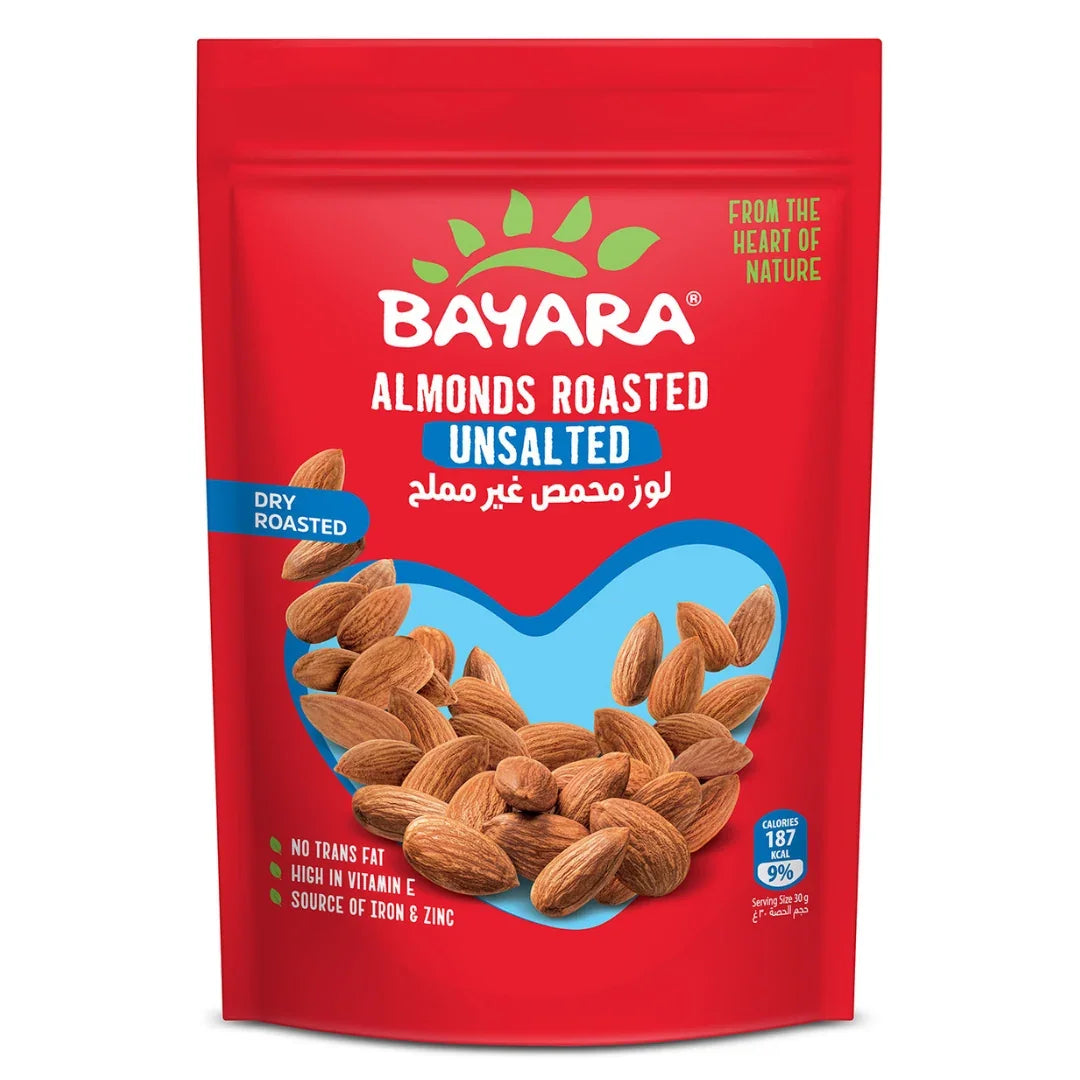 Almonds Roasted Unsalted 150g
