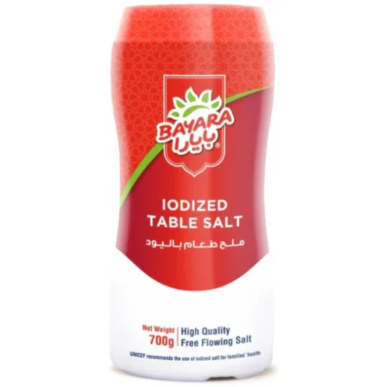 Iodized Table Salt 700g Bottle