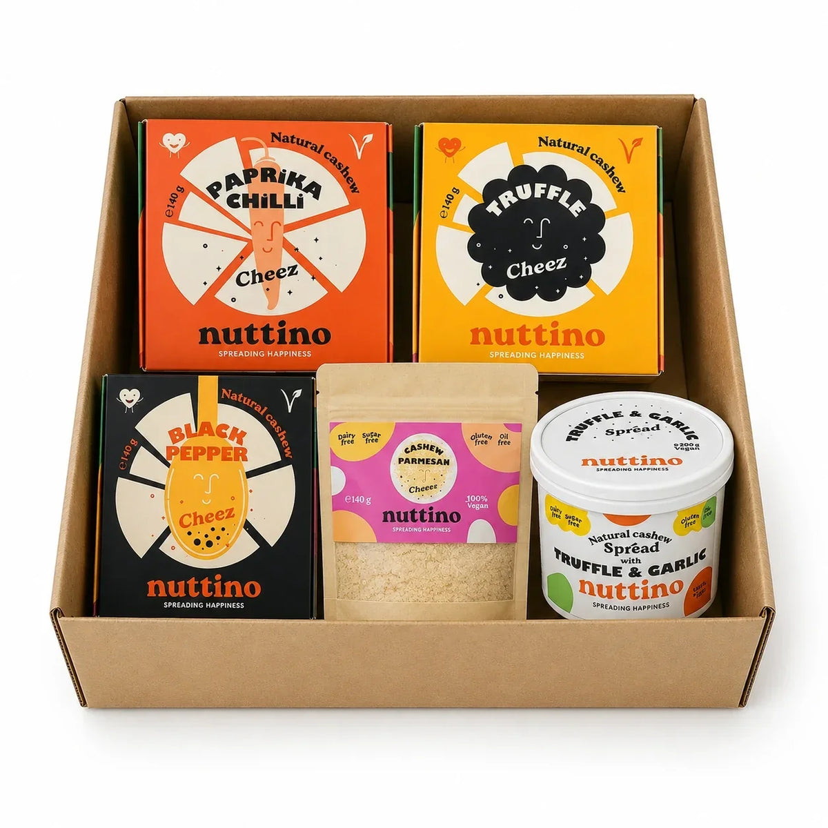 Cheese Fiesta Box – Vegan Cheese & Spread Selection