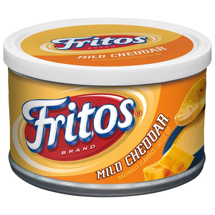 Fritos Mild Cheddar Natural Flavored Cheese Dip 9 OZ (225g) - Export