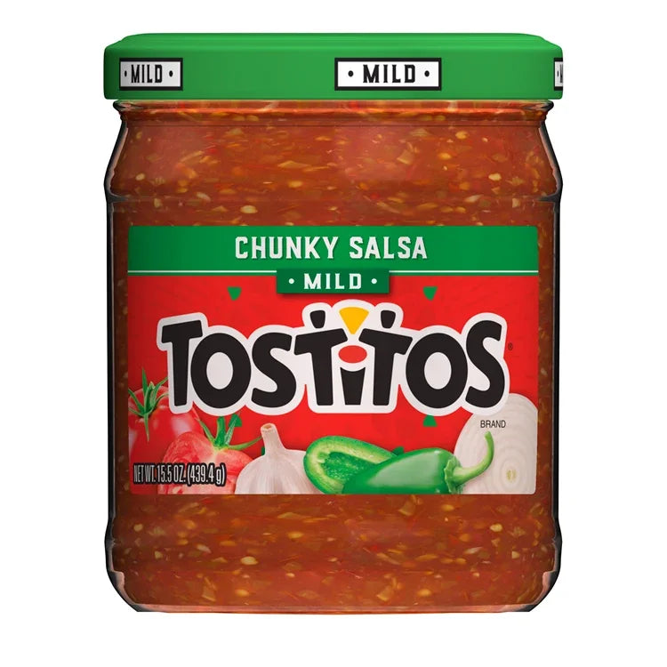 Tostitos Chunky Salsa, Mild 15.5 OZ (439g) - Export