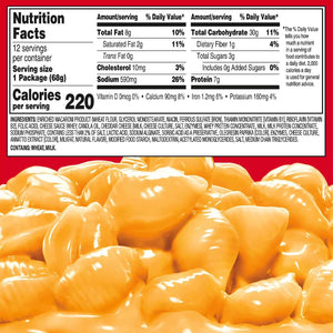 Velveeta Shells and Cheese Original Microwavable Sauce Cup 68g