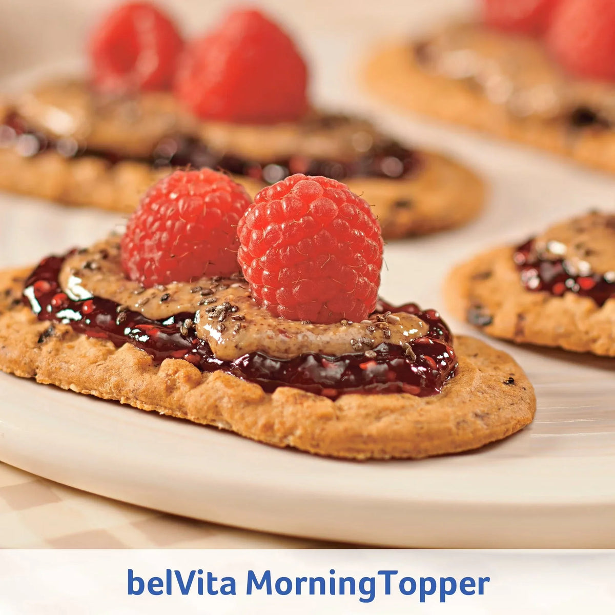 Belvita Crunchy 4 Breakfast Biscuits, Blueberry 50g