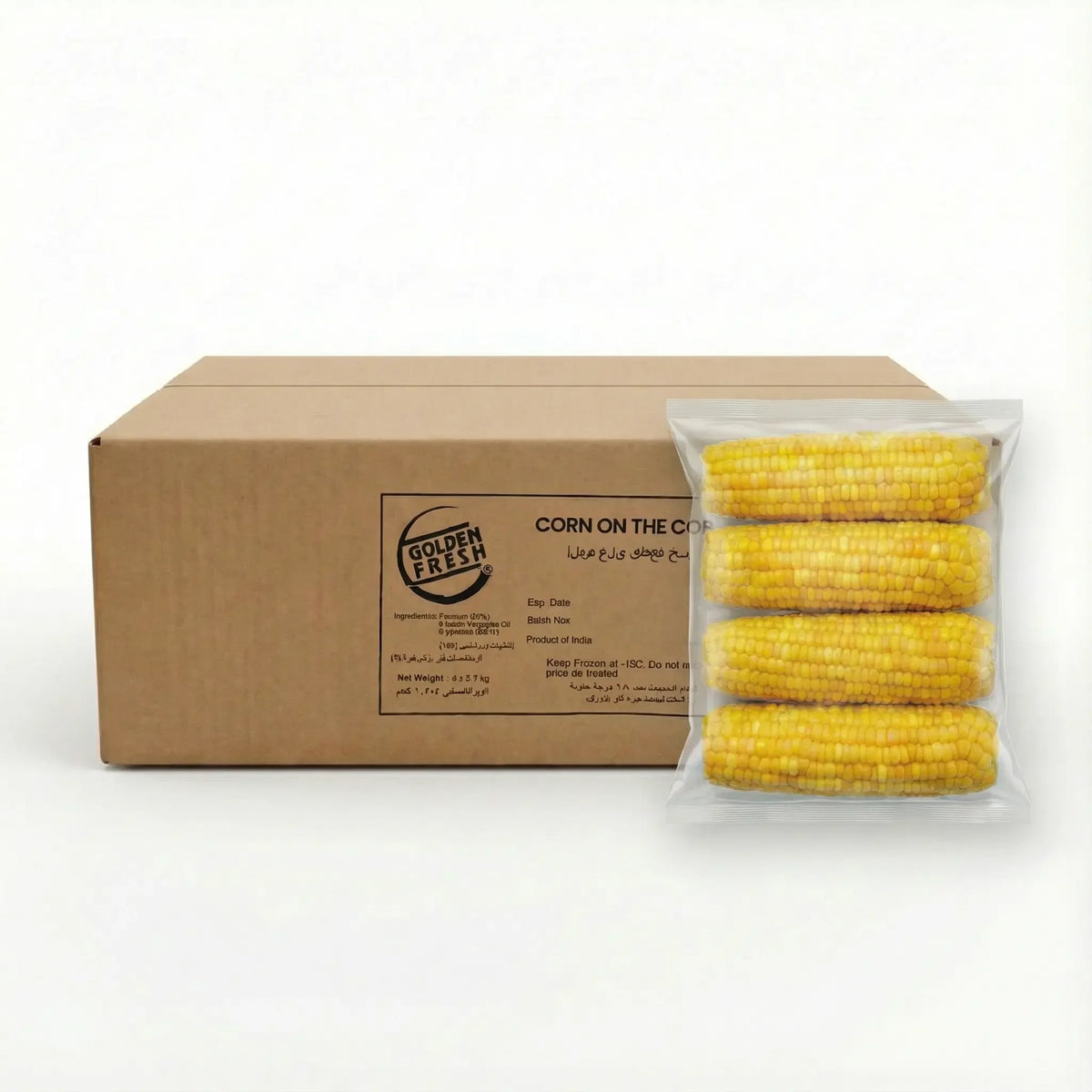 Frozen Corn on the Cob - 12 x 4