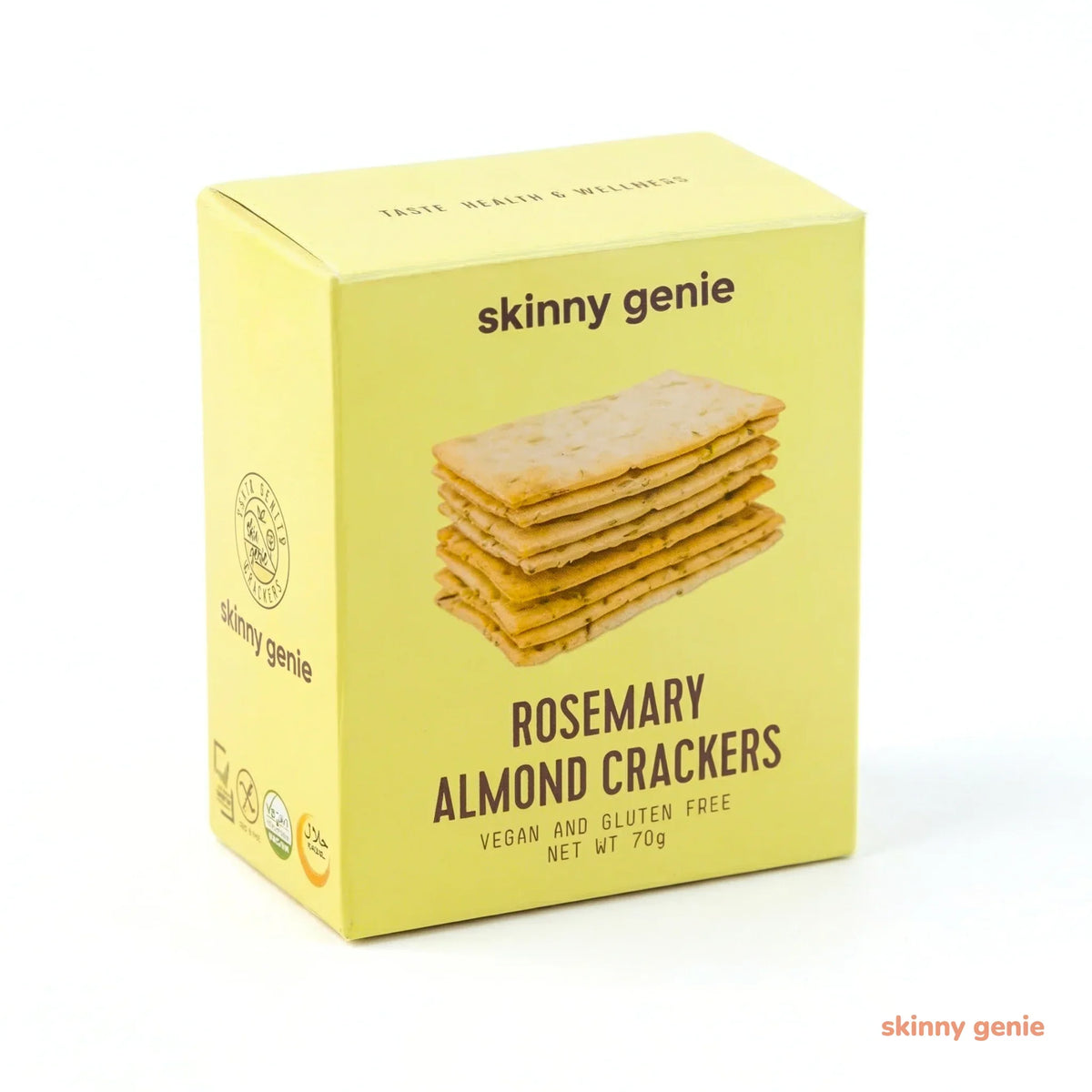 Almond Crackers Rosemary 70g