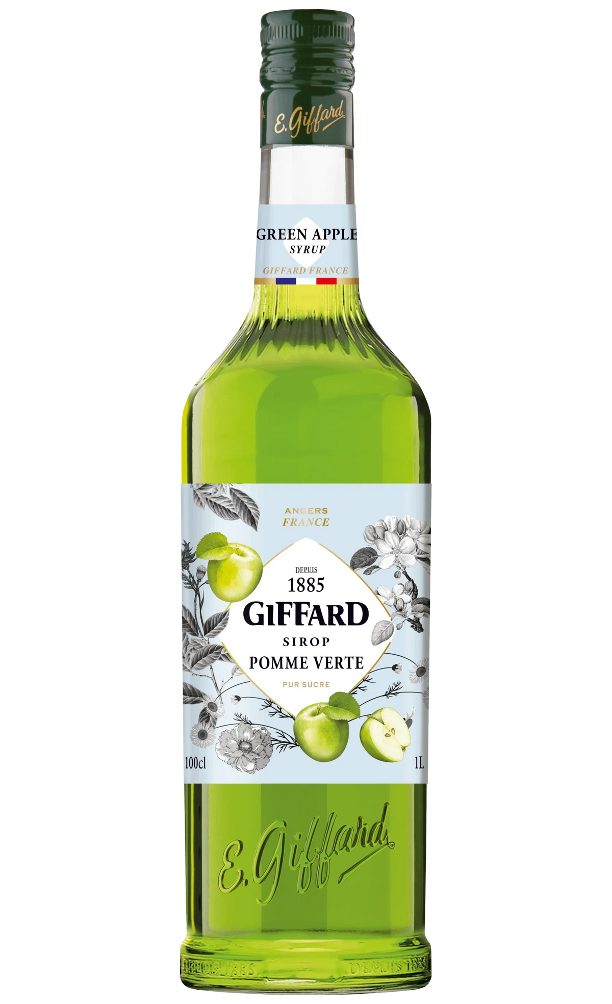 Giffard Green Apple Syrup 1L