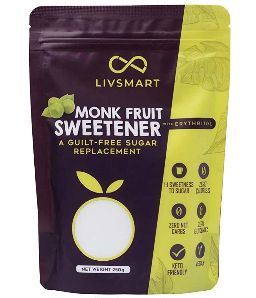 Liv Smart Monk Fruit Sweetener 250g