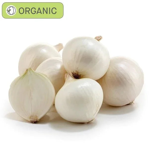 Organic White Onion 500g