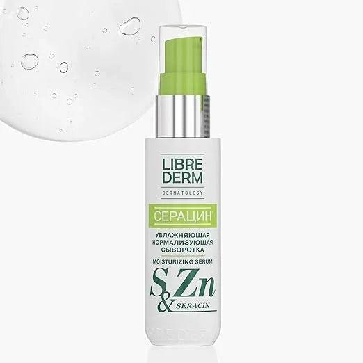 Librederm Seracin Serum For Face, Moisturizes, Repairs Oily Acne-Prone Skin 50ml